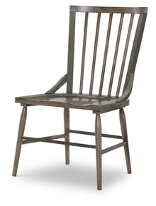  XXX's And OOO's - Windsor Side Chair - Cocoa