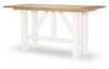 XXX's And OOO's - Counter Height Dining Table - Amber And Cotton