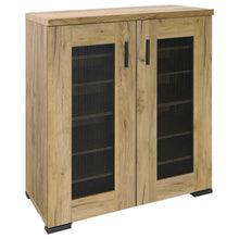  Bristol - 6-Shelf Engineered Wood Shoe Cabinet - Golden Oak