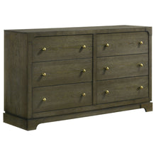  Gran Park - 6-Drawer Dresser Cabinet - Dark Cocoa