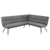 Dodson - Fabric Upholstered L-Shaped Nook Dining Bench