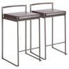 Fuji - Stackable Counter Stool Set