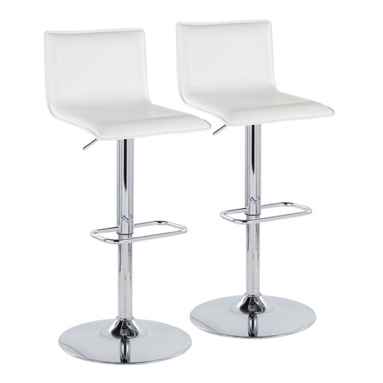 Mara - Upholstered Adjustable Barstool (Set of 2)