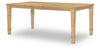 Linden - Rectangular Leg Table - Honeyed Oak