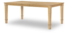  Linden - Rectangular Leg Table - Honeyed Oak