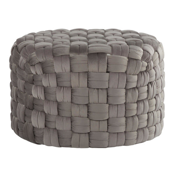 Braided - Round Ottoman