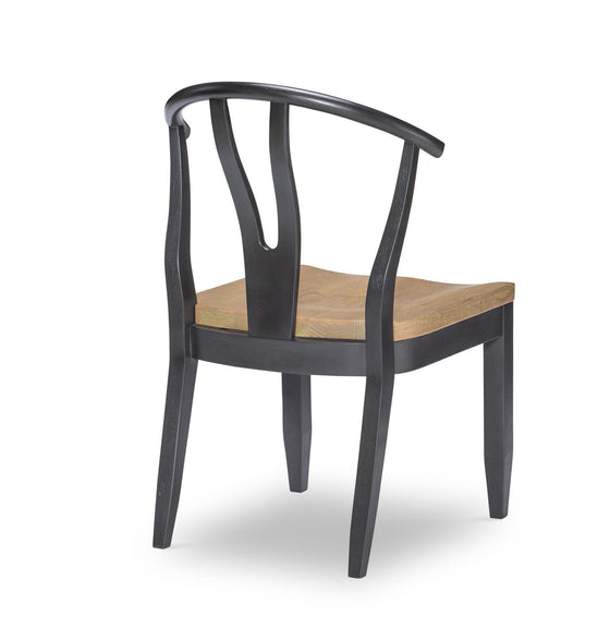 Franklin - Wishbone Back Side Chair - Harvest Oak