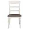 Madelyn - Wood Dining Side Chair (Set of 2) - Coastal White