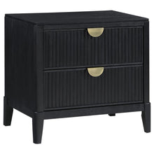  Brookmead - 2-Drawer Nightstand - Black