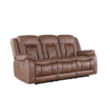  Morello - Sofa With Power Footrest - Brown