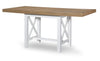 Franklin - Counter Height Table - Harvest Oak / Natural White