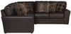 Denali - Italian Leather Match Sectional