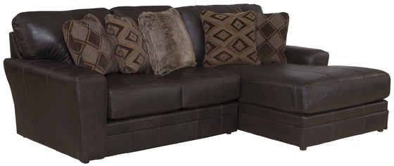 Denali - Italian Leather Match Sectional