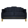 Empire - Lighted Loveseat - Black