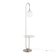  Trombone - 71" Floor Lamp With Table - Gray