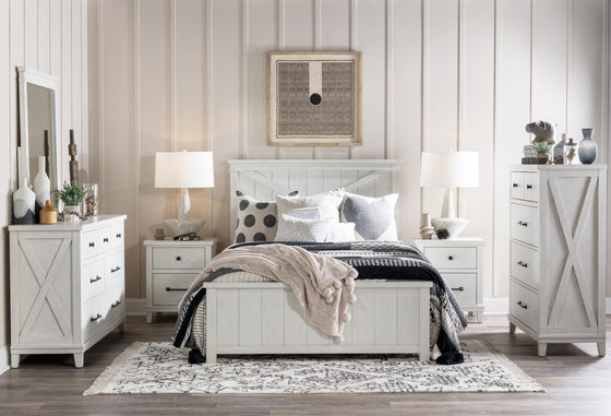 Flatiron - Drawer Chest - Aged White