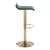 Ale - Adjustable Barstool (Set of 2) - Gold Base