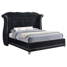  Barzini - Upholstered Wingback Bed