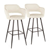 Margarite - Barstool - Black Metal (Set of 2)