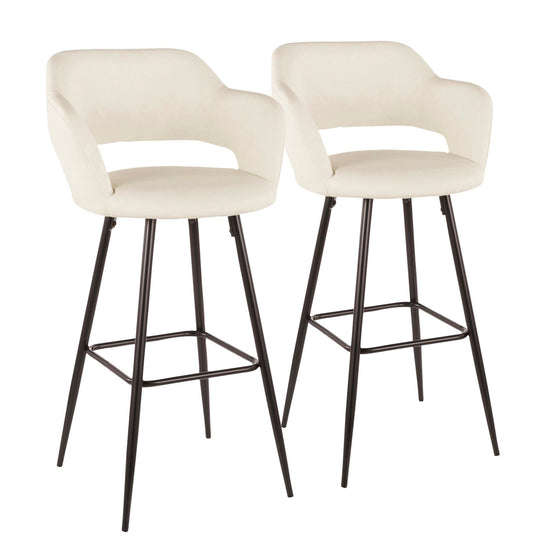 Margarite - Barstool - Black Metal (Set of 2)