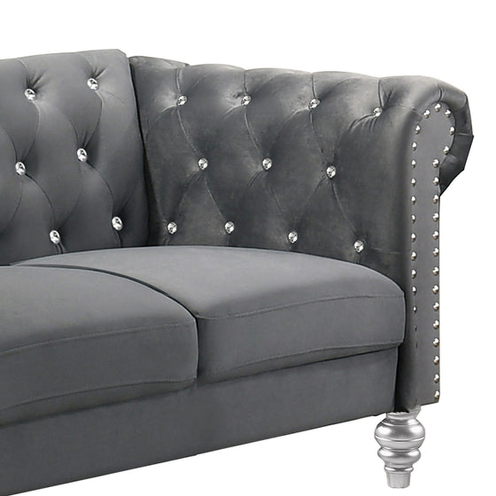 Emma - Crystal Loveseat