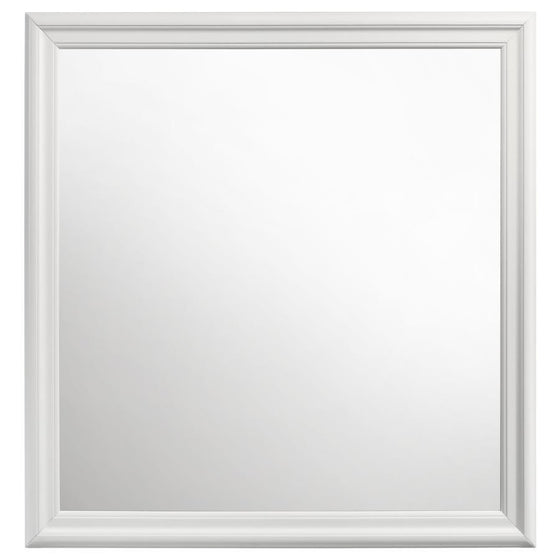 Louis - Philippe Dresser Mirror - White