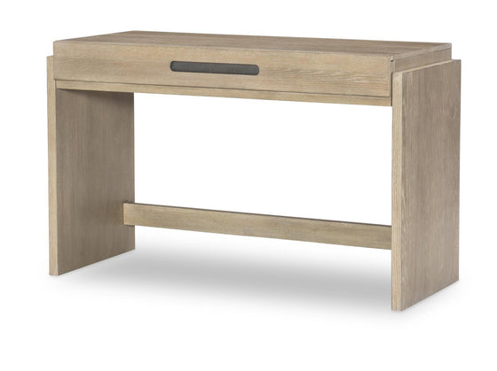 District - Desk - Weathered Oak