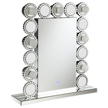  Aghes - Vanity Mirror With Lighting - Silver