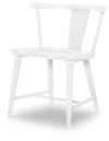 XXX's And OOO's - Splat Back Side Chair - Cotton