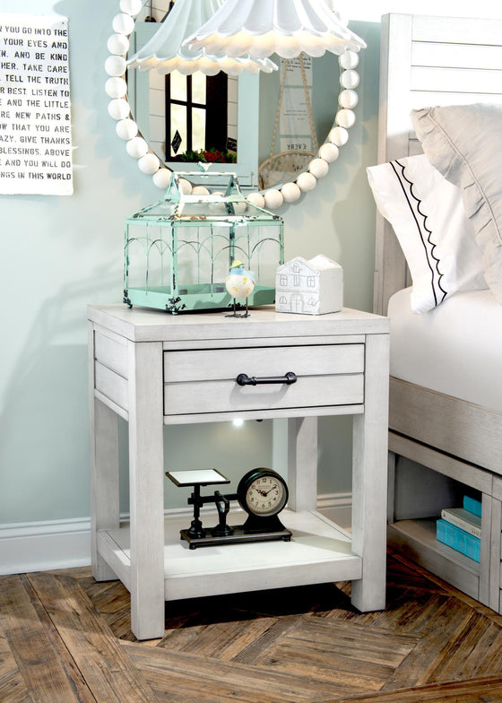 Summer Camp - Open Nightstand - Stone Path Gray