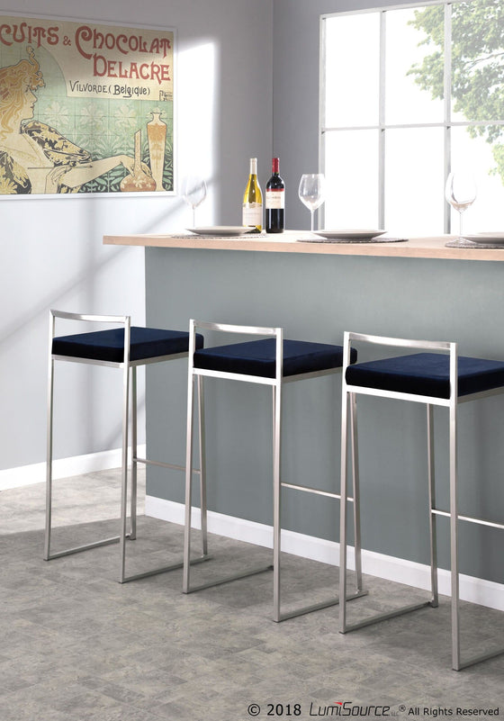 Fuji - Stackable Barstool Set