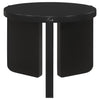 Cordova - Round Solid Wood End Table - Black