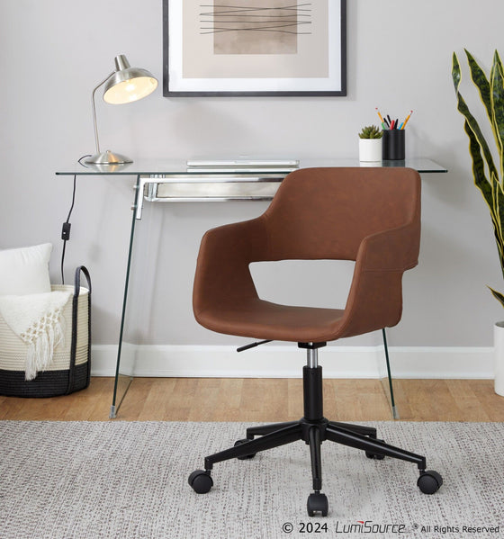 Margarite - Task Chair - Gold Metal