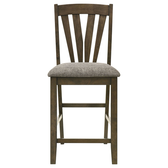 Canfield - Counter Height Dining Side Chair (Set of 2) - Brown