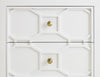 Chelsea by Rachael Ray - Dresser - White With Gold Accents