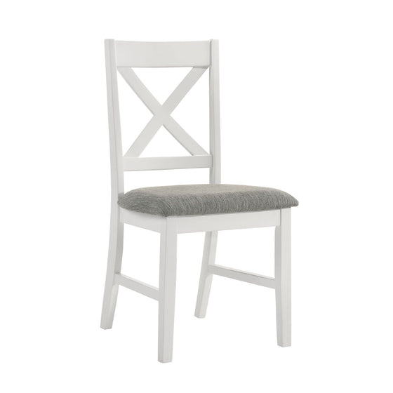 Summerville - 6 Piece Dining Set With Table, 4 Chairs, And Bench - Oak And Antique White