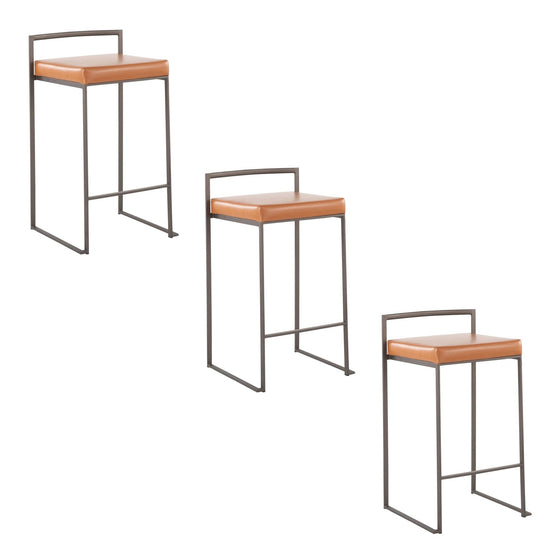 Fuji - Stackable Counter Stool Set