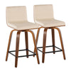 Vasari - 24" Fixed-Height Counter Stool (Set of 2)