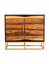 Zara - 2-Door Wood Accent Storage Cabinet