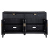 Brookmead - 4 Door Sideboard Buffet Storage Cabinet - Black