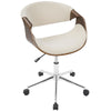 Curvo - Office Chair - Cream