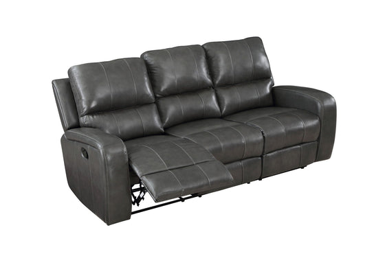 Linton - Leather Sofa With dual Recliner