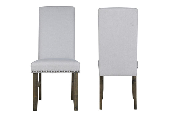 Julius - Upholstered Dining Chair (Set of 2) - Walnut