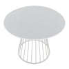 Canary - Cosmo Dining Table - Silver Base