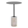 Symbol - Side Table - Concrete And Black Steel