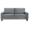 Davis - Upholstered Rolled Arm Sofa - Gray