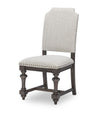 Kingston - Upholstered Side Chair - Sandalwood Brown / Dark Sable