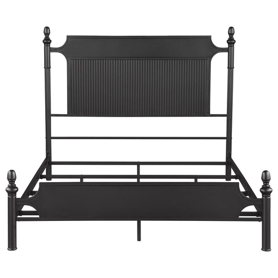 Cameron - Metal Panel Bed