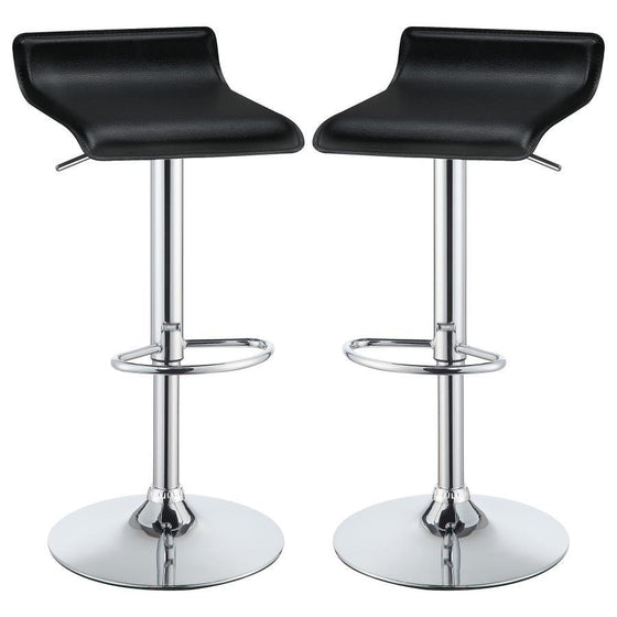 Bidwell - Upholstered Adjustable Bar Stool (Set of 2)