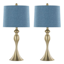  Ashland - 27" Metal Table Lamp (Set of 2) - Gold Base